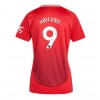 Damen Fußballbekleidung Manchester United Rasmus Hojlund #9 Heimtrikot 2024-25 Kurzarm
